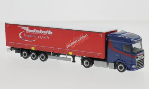Herpa DAF XG, blau/rot, Heinloth, 1:87, Outlet