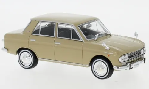 First 43 Models Datsun Bluebird, beige, 1966, 1:43, Discount