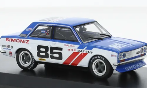 Greenlight Datsun 510, 1972, Brock Racing Enterprises, #85, B.Allison, 1:43, New