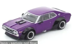 Pop Race Datsun Laurel C130, violett, 1:64, Sale