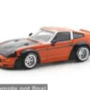 Pop Race Datsun 280ZX (S13), orange/schwarz, 1:64, Clearance