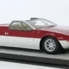 Tecnomodel De Tomaso Mangusta Spyder, rot/silber, 1966, 1:18,