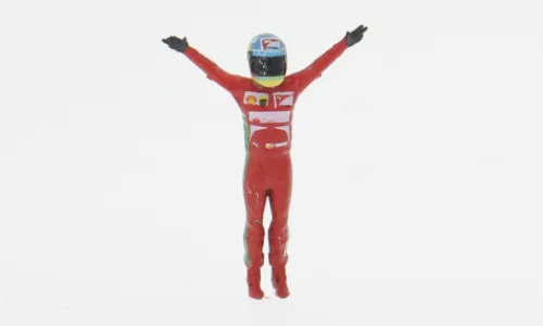 Cartrix Diorama Alonso Ferrari, 1:64, Hot