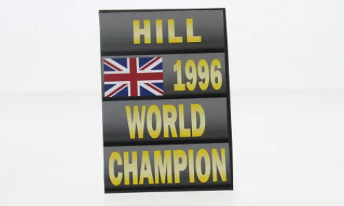 Cartrix Diorama Damon Hill, 1996, 1:18, New