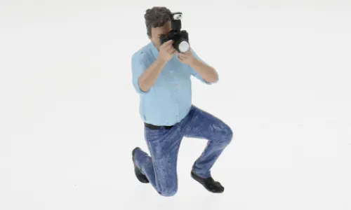 American Diorama Diorama Photographers - 3, 1:24, Hot