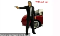 Cartrix Diorama Travolta, 1994, Pulp Fiction, 1:64, Sale