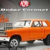 ACME Dodge Coronet AWB, orange, 1965, Go Man Go!, 1:18, New