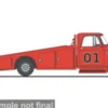 ACME Dodge D300 Ramp Truck, rot, 1970, 1:18, Online