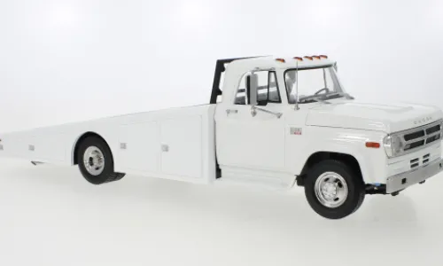 ACME Dodge D-300 Ramp Truck, weiss, 1970, 1:18, New