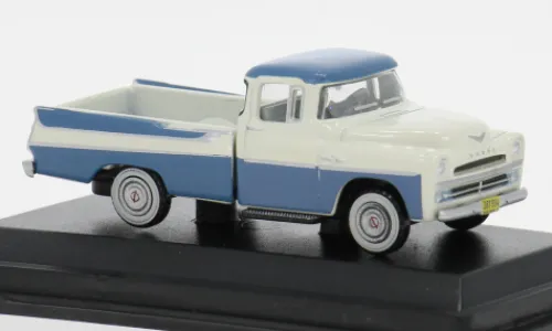 Oxford Dodge D100 Sweptside Pick Up, hellblau/weiss, 1957, 1:87, Hot
