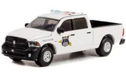 Greenlight Dodge RAM 1500, 2018, Indiana State Police, 1:64, Hot