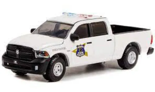 Greenlight Dodge RAM 1500, 2018, Indiana State Police, 1:64, Hot