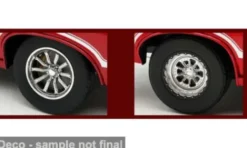 ACME - Drag Outlaw Wheel and Tire Set, schwarz, 1:18, New