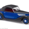 Busch EMW 327 Cabriolet, dunkelblau/schwarz, 1952, 1:87,