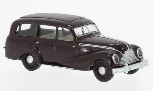 Brekina EMW 340 Kombi, dunkelrot, 1950, 1:87, Hot