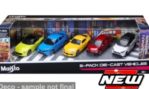 Maisto - 5er Set: Japan Series, 1:64, Online