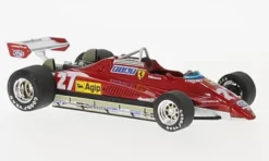 Brumm Ferrari 126C2 turbo, Formel 1, GP San Marino, 1982, #27, G.Villeneuve, 1:43, Online
