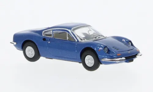 PCX87 Ferrari Dino 246 GT, blau, 1969, 1:87, New
