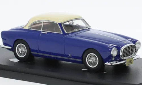 AutoCult / Masterpiece Ferrari 250 Europa Coupe Prototipo, blau/hellbeige, 1953, 1:43, Hot