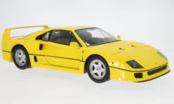 KK Scale Ferrari F40, gelb, 1987, 1:12, Hot