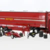 Brumm Old Cars Ferrari + Fiat Renntransporter-Set: Scuderia Ferrari, Formel 1, GP Monaco, 1984, Scuderia Ferrari SpA SEFAC, M.Alboreto/R.Arnoux, 1:43, Brumm + Old Cars Online