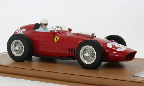 Tecnomodel Ferrari 256, Formel 1, GP Monaco, 1960, #36, P.Hill, 1:18, Discount