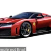 Bburago Ferrari F80 - Signature Series, rot, 1:18, Outlet