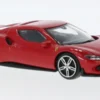 Bburago Ferrari 296 GTB, rot, 1:43, Clearance