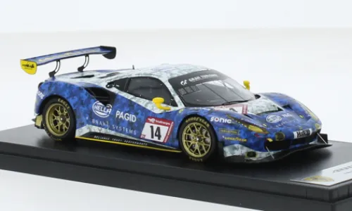 Look Smart Ferrari 488 GT3 EVO, 24h Nürburgring, 2022, Hella Pagid - racing one, #14, C.Kohlhaas/N.Foster, 1:43, Hot