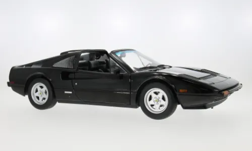 KK Scale Ferrari 308 GTS QV, schwarz, 1982, 1:12, Hot