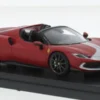 Look Smart Ferrari 296 GTS, rot/silber, 2022, 1:43, Discount