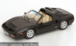 KK Scale Ferrari 328 GTS, schwarz, 1985, US-Version Miami Vice, 1:18, New