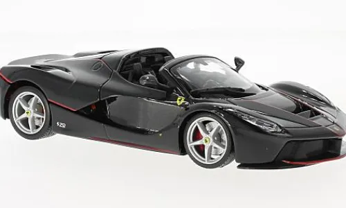 Bburago Ferrari LaFerrari Aperta, schwarz, 1:24, Sale
