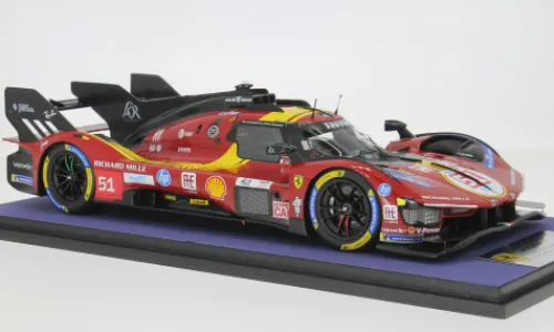 Look Smart Ferrari 499P, AF Corse, 24h Le Mans, 2025, Ferrari AF Corse, #51, A.P.Guidi/J.Calado, 1:18,