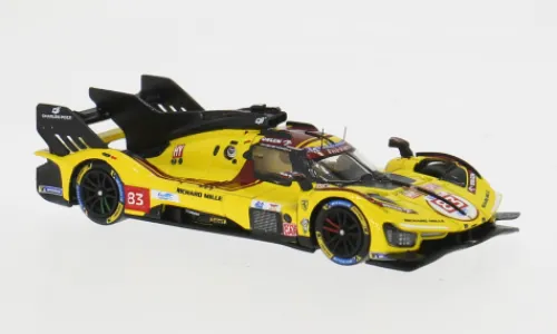 Look Smart Ferrari 499P, 24h Le Mans, 2025, AF Corse, #83, P.Kubica/Y.Ye, 1:64,