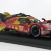 Bburago Ferrari 499P, 24h Le Mans, 2024, #50, A.Fuoco/N.Nielsen, 1:18, Clearance