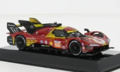 Bburago Ferrari 499P, 24h Le Mans, 2024, #50, A.Fuoco/N.Nielsen, 1:43, Hot