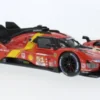 Bburago Ferrari 499P, 24h Le Mans, 2023, Ferrari AF Corse, #51, A.Pier Guidi/J.Calado, 1:18, New
