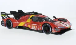 Bburago Ferrari 499P, 24h Le Mans, 2023, Ferrari AF Corse, #51, A.Pier Guidi/J.Calado, 1:18, New