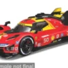 Bburago Ferrari 499P, 24h Le Mans, 2024, Ferrari AF Corse, #50, A.Fuoco/M.Molina, 1:24, Outlet