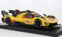 Bburago Ferrari 499P, 24h Le Mans, 2024, #83, R.Kubica/Y.Ye, 1:18, Hot