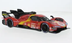 Bburago Ferrari 499P, 24h Le Mans, 2023, Scuderia Ferrari, #51, J.Calado/A.Giovinazzi, 1:24, Hot