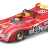 Bburago Ferrari 312 P, 6h Watkins Glen, 1972, Scuderia Ferrari, #85, M. Andretti/J.Ickx, 1:43, Outlet