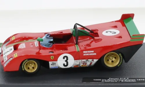 SpecialC.-125 Ferrari 312P, 1000 Km Spa Francorchamps, 1972, #3, A.Merzario/B.Redman, 1:43, New