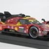 Bburago Ferrari 499P 3.0L TURBO V6, 24h Le Mans, 2025, #50, A.Fuoco/M.Molina, 1:24, Outlet