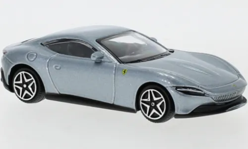 Bburago Ferrari Roma, hellgrau, 1:43, New