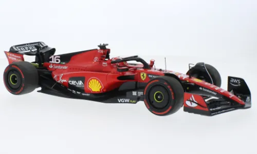 BBR Models Ferrari SF-23, Formel 1, GP Bahrain, 2023, #16, C.Leclerc, 1:18, Clearance