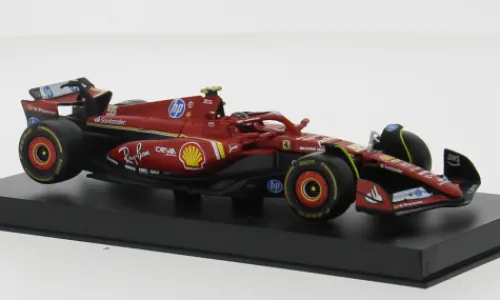 Bburago Ferrari SF-24, Formel 1, 2024, Scuderia Ferrari, #55, C.Sainz Jr., 1:43, Outlet