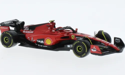Bburago Ferrari SF-23, Formel 1, 2023, Scuderia Ferrari, #55, C.Sainz Jr., 1:43, New