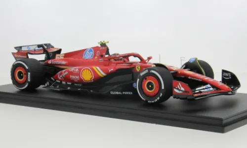 Look Smart Ferrari SF-24, GP Austin, 2024, #55, C.Sainz, 1:18, Hot